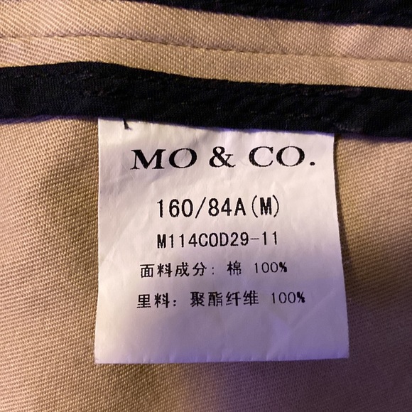 MO & Co Zip Detail Trench Coat - Picture 9 of 12